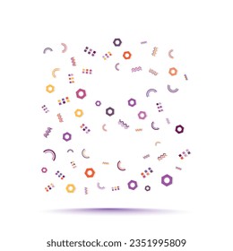 Plantilla de diseño de logotipo de letras de patrón abstracto geométrico mínimo de moda