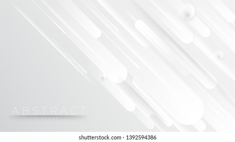 Minimal geometric trendy gradient shapes composition dynamic background on a gradient. Futuristic creative minimalist design. High-resolution for web, print, magazine, wallpaper. Vector illustration

