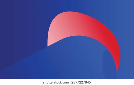Minimal geometric Trendy gradient shapes vector background. Abstract gradient geometric shape background with dynamic geometric shapes 