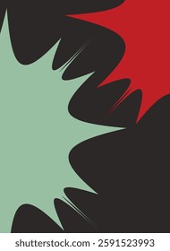 Minimal geometric Trendy gradient shapes vector background. Abstract gradient geometric shape background with dynamic geometric shapes 