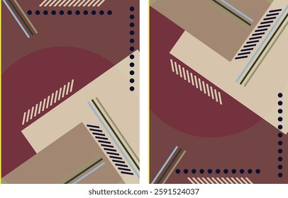 Minimal geometric Trendy gradient shapes vector background. Abstract gradient geometric shape background with dynamic geometric shapes 
