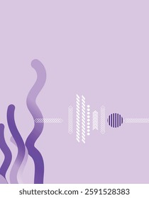 Minimal geometric Trendy gradient shapes vector background. Abstract gradient geometric shape background with dynamic geometric shapes 