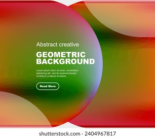 Minimal geometric vector abstract background