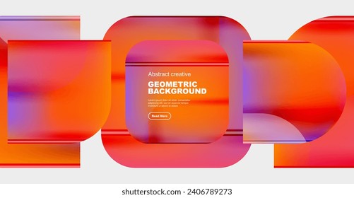Minimal geometric vector abstract background