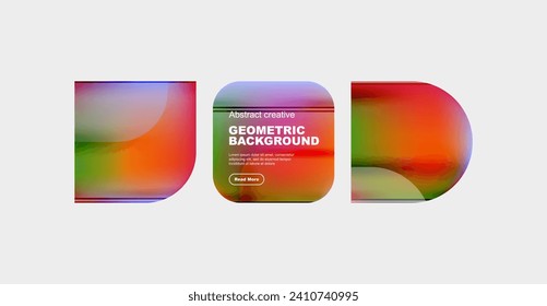 Minimal geometric vector abstract background