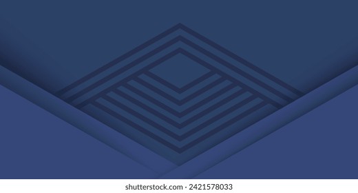 Minimal geometric vector background. Dynamic blue shapes composition yellow figures. Abstract background modern hipster futuristic graphic. Abstract background texture design, bright poster, banner.