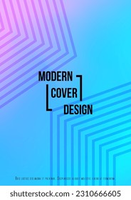 Minimal Minimal Geometric Vector Poster Design with Lines and Gradient Colorful Circles. Collection of Abstract Backgrounds for Covers, Flyers, Templates, Booklets, Cards, Brochures, Branding, etc.