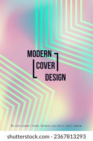 Minimal Minimal Geometric Vector Poster Design with Lines and Gradient Colorful Circles. Collection of Abstract Backgrounds for Covers, Flyers, Templates, Booklets, Cards, Brochures, Branding, etc.