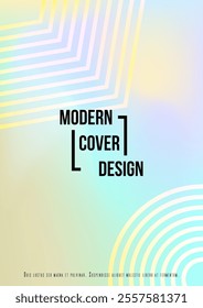 Minimal Minimal Geometric Vector Poster Design with Lines and Gradient Colorful Circles. Collection of Abstract Backgrounds for Covers, Flyers, Templates, Booklets, Cards, Brochures, Branding, etc.