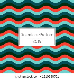 Minimal geometric vector seamless pattern. Abstract geometric background.