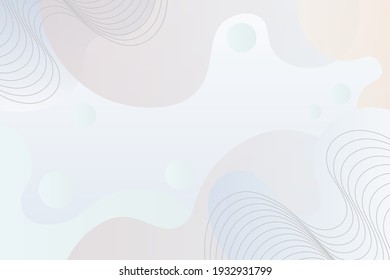 Minimal geometric white abstract background