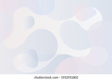 Minimal geometric white abstract background