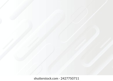 Diseño abstracto geométrico mínimo del fondo de la luz blanca.