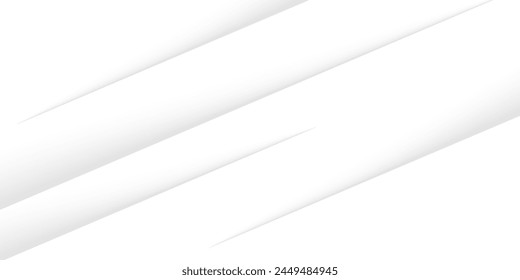 Minimal geometric white light background abstract design.