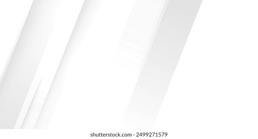 Minimal geometric white light background abstract design modern abstract white arts abstract vector