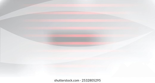 Minimal geometric white light background abstract design.