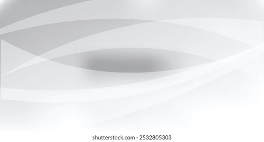 Minimal geometric white light background abstract design.