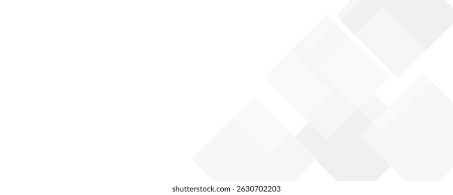 Minimal geometric white light background abstract design.