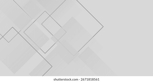 Projeto abstrato de fundo de luz branca geométrica mínima.