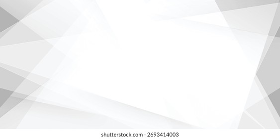 Projeto abstrato de fundo de luz branca geométrica mínima.