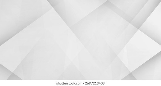 Diseño abstracto geométrico mínimo del fondo de la luz blanca. concepto futurista de la tecnología