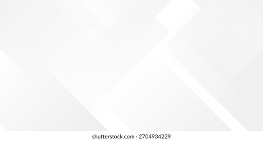 Minimale geometrische weißes Licht Hintergrund abstraktes Design. Vektor EPS10.