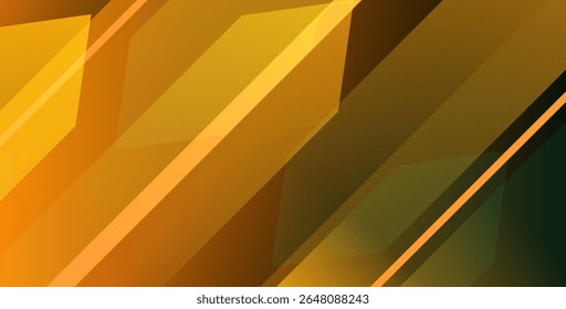 Minimal geometric yellow gradient color abstract background, dynamic shape composition landing page backgrounds. eps10 vector