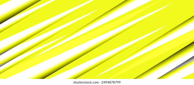 Minimal geometric yellow light background abstract design. vector EPS10.