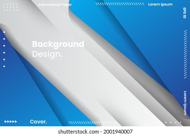 Diseño de fondo abstracto de geometría mínima, plantilla multicolor para folletos de libros de copias y libros escolares. Papel portátil. Folleto, libro, plantilla de revista.