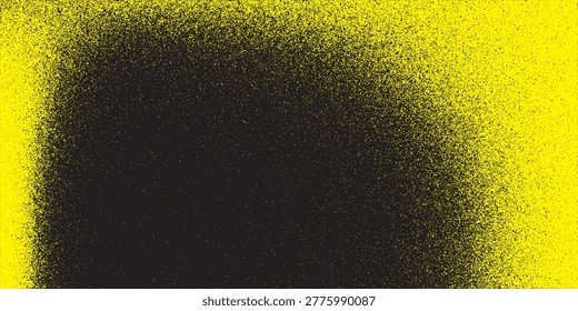 A minimal golden sand texture on a black background