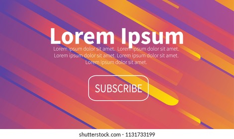 Minimal gradient cover design for model covers, placards, posters, flyers and banners. Vintage colored pattern. stock footage