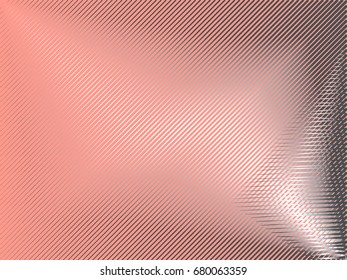 Minimal Gradient Pattern. Duo Tone Cover Design. Geometry Halftone Banner. Minimalist Hipster Broshure. Trendy Geometric Journal Cover. Bright Modern Vector Poster. Abstract Line Metallic Template. 