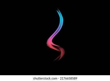 minimal gradient shape abstract wallpaper