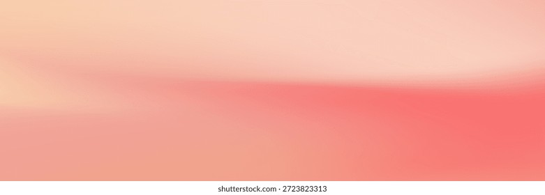 Minimal gradient texture with peach and pink shimmer. Smooth salmon transitions give life to this soft gradient design, creating a peach pink background and glowing salmon background.
