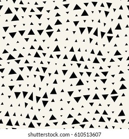 minimal graphic geometric triangle seamless memphis pattern
