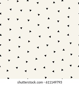 minimal graphic geometric triangle seamless memphis pattern