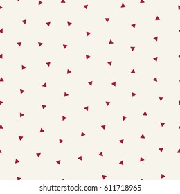minimal graphic geometric triangle seamless memphis pattern