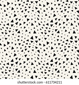 minimal graphic geometric triangle seamless memphis pattern