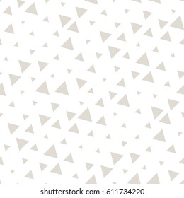 minimal graphic geometric triangle seamless memphis pattern