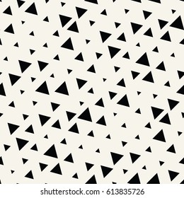 minimal graphic geometric triangle seamless memphis pattern