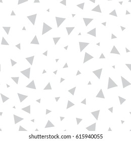 minimal graphic geometric triangle seamless memphis pattern