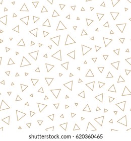 minimal graphic geometric triangle seamless memphis pattern