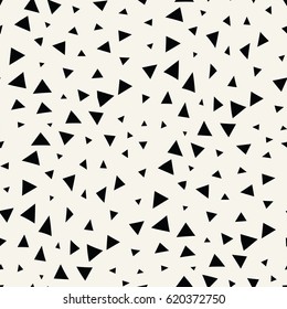 minimal graphic geometric triangle seamless memphis pattern