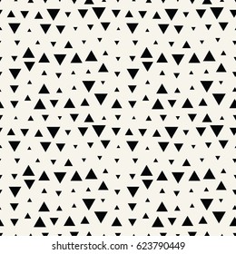 minimal graphic geometric triangle seamless memphis pattern