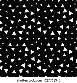 minimal graphic geometric triangle seamless memphis pattern