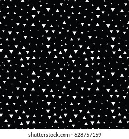 minimal graphic geometric triangle seamless memphis pattern