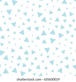 minimal graphic geometric triangle seamless memphis pattern