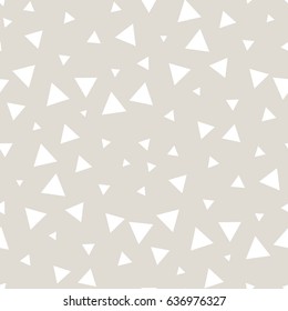 minimal graphic geometric triangle seamless memphis pattern