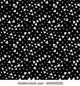 minimal graphic geometric triangle seamless memphis pattern