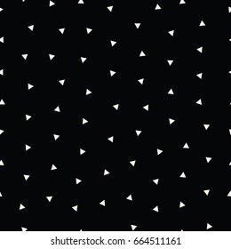 minimal graphic geometric triangle seamless memphis pattern